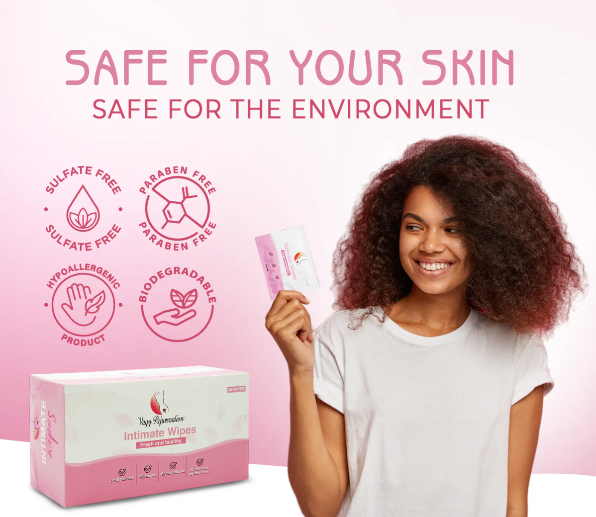 Intimate Wipes - 30 Individual Wipes