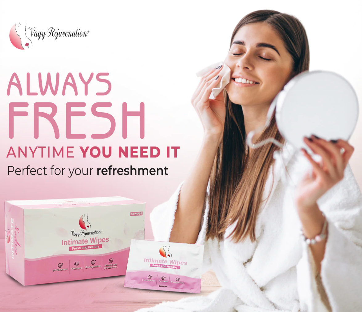Intimate Wipes - 30 Individual Wipes