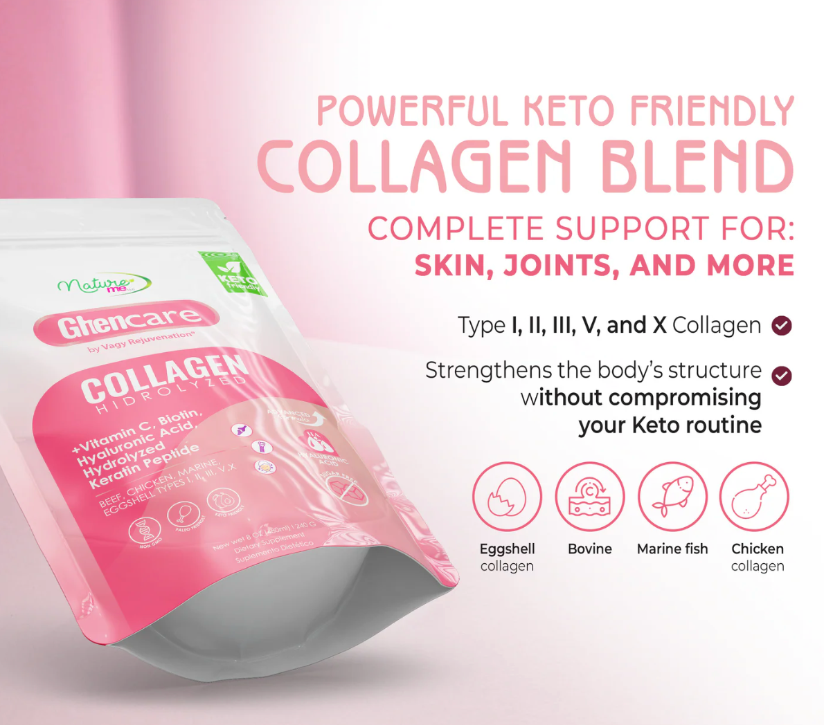 Ghencare Hydrolyzed Collagen Powder