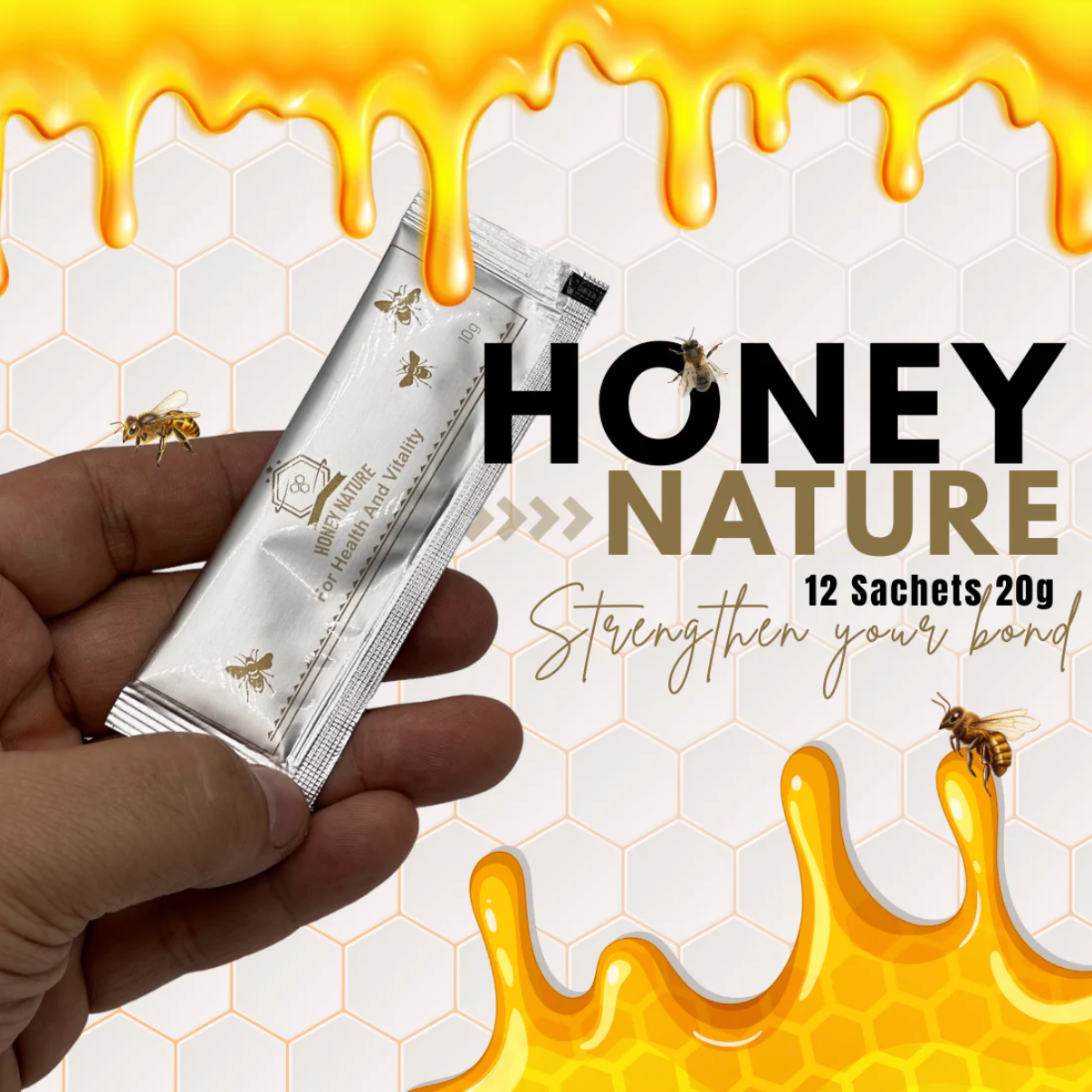 Honey Nature - 12 Sachets 20g