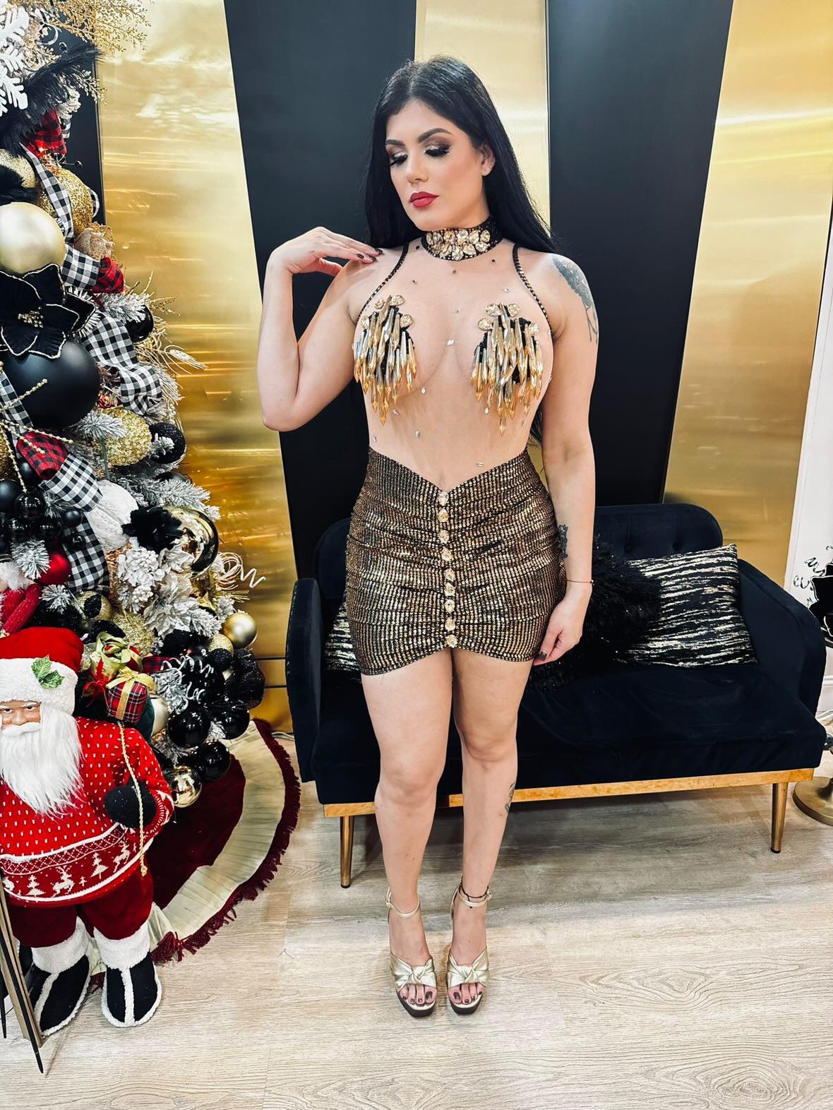 VIP Dress Gold