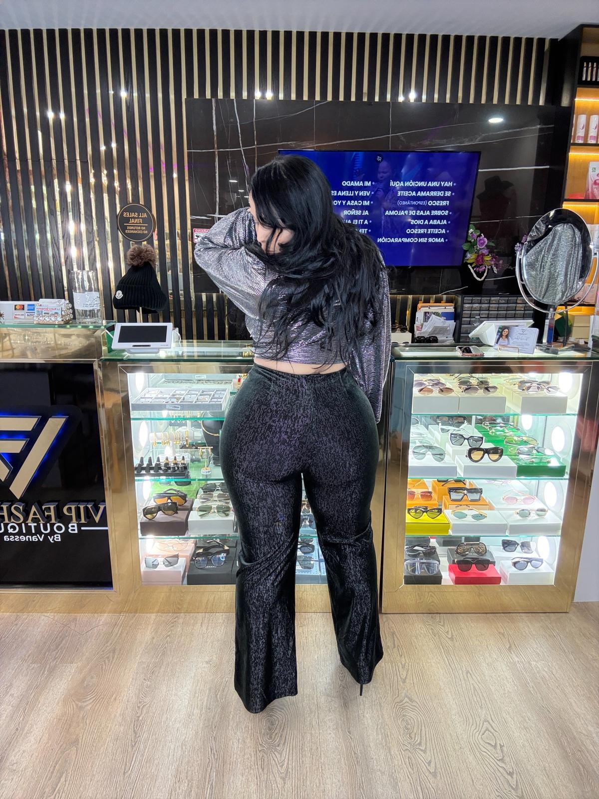 Pantalón Velvet Shine