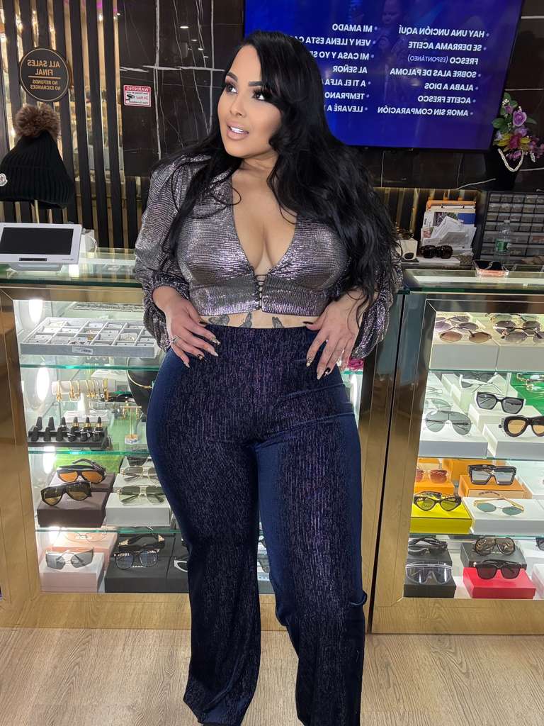 Pantalón Velvet Shine
