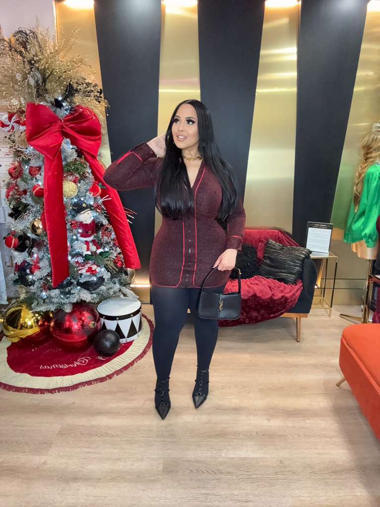 Boss Lady Wine Look