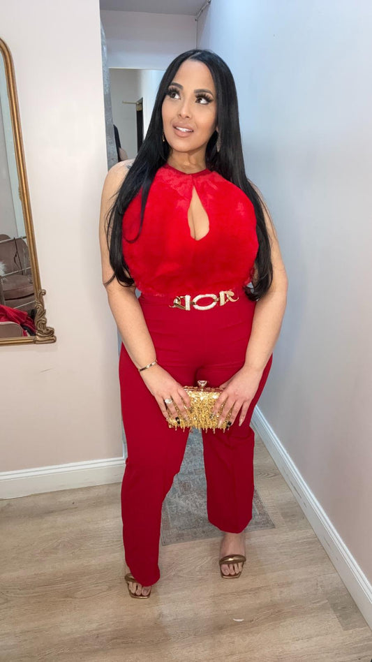 Scarlet Luxe Jumpsuit